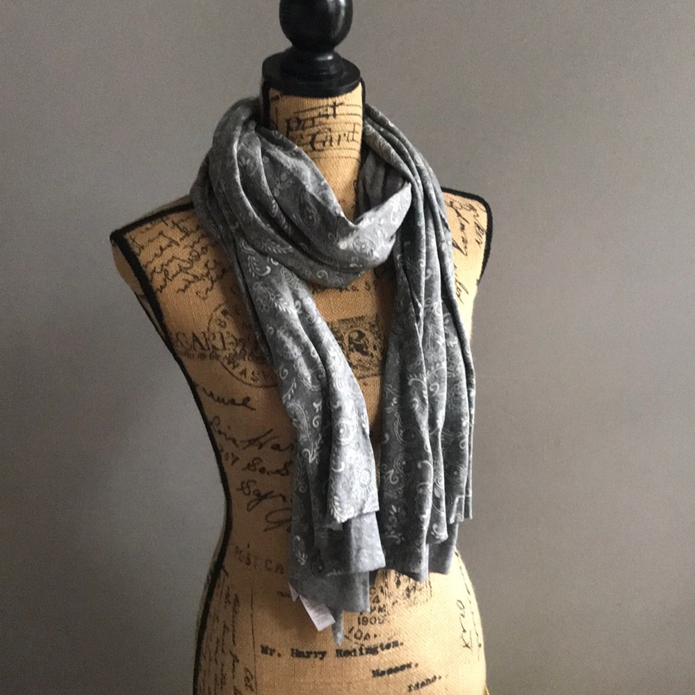 Gray Scarf